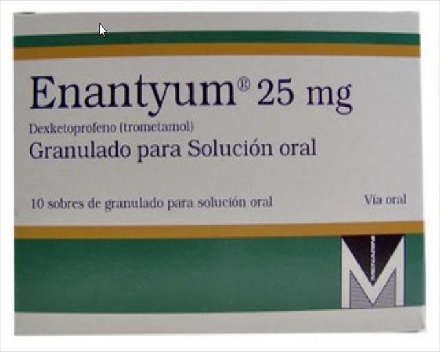 ENANTYUM SOBRE 25MG X 2