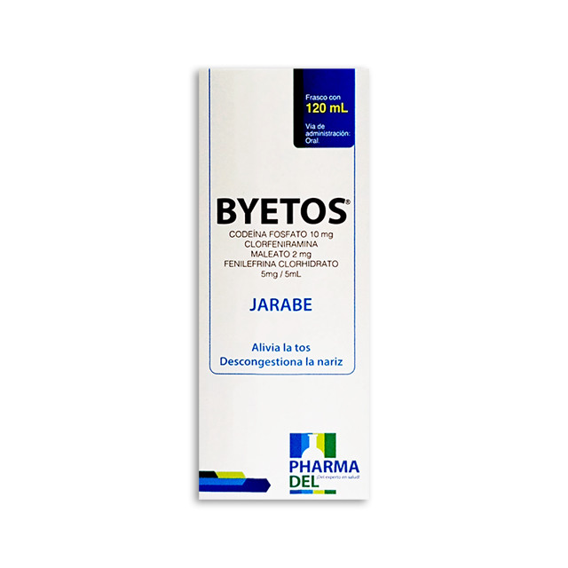 BYETOS JARABE 10MG/2MG/5MG X 120ML