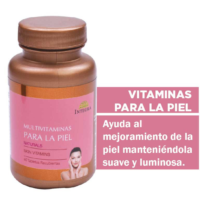 MULTIVITAMINAS P/PIEL TABLETAS X 60