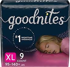 GOODNITES NIÑA XL JBO X 9