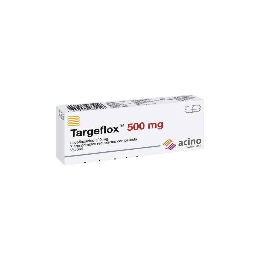 TARGEFLOX 500MG X 7 COMPRIMIDOS