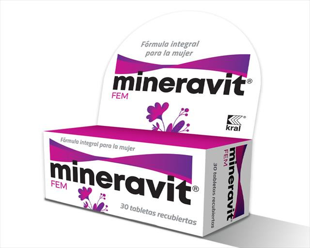 MINERAVIT FEM X 30 TABLETAS