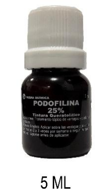 PODOFILINA TINTURA 25% X 1