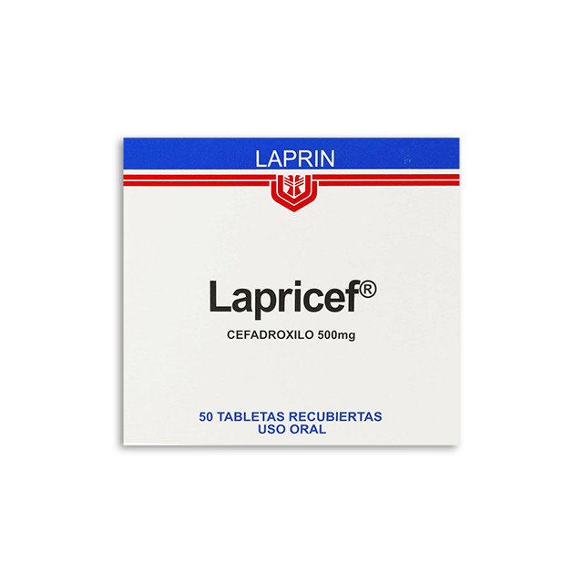 LAPRICEF 500 MG X 50 TABLETAS