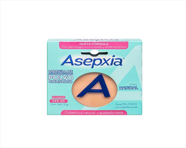 ASEPXIA MAQUILLAJE BEIGE CLARO 10G (NP)