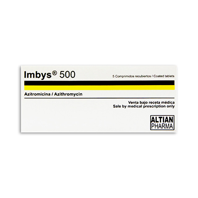 IMBYS 500 MG X 5 TABLETAS