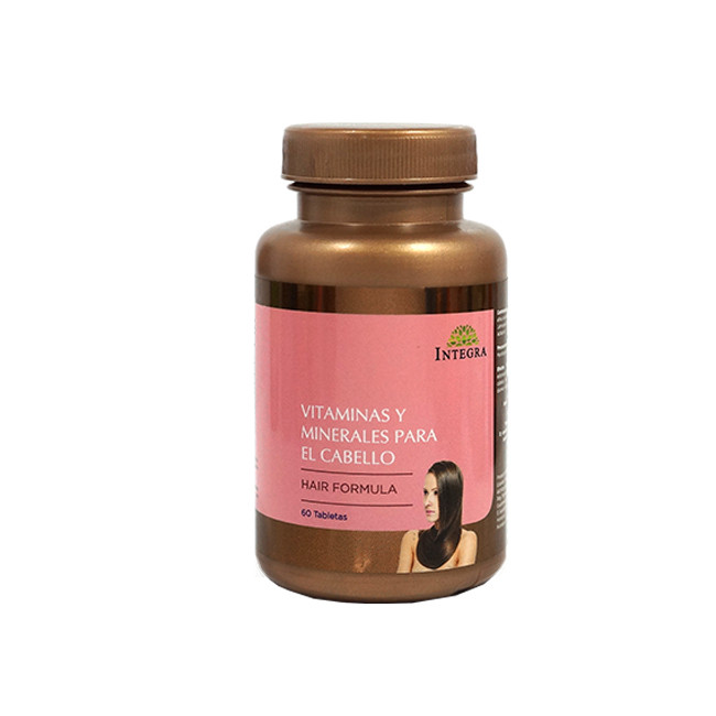 VITAMINAS Y MINERALES P/CABELLO TABLETAS X 60