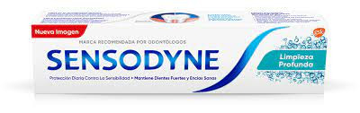 SENSODYNE LIMPIEZA PROFUNDA TUBO X 90G