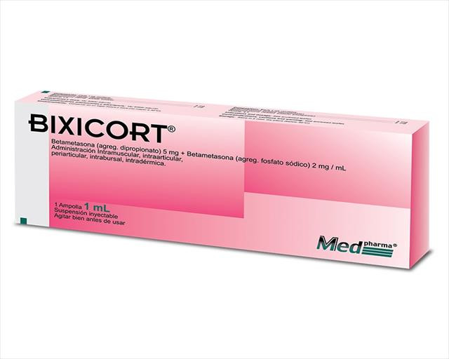 BIXICORT KIT AMPOLLA 5MG X 1ML