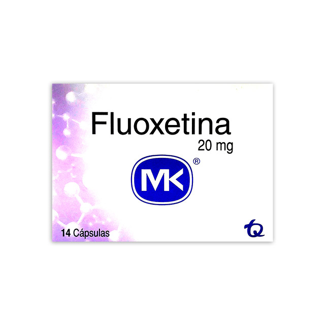 FLUOXETINA MK 20MG X 14 CAPSULAS