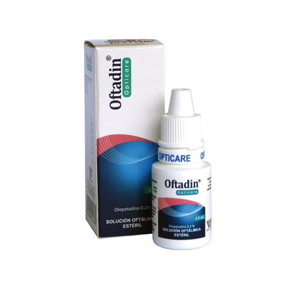 OFTADIN COLIRIO 2% X 2.5 ML