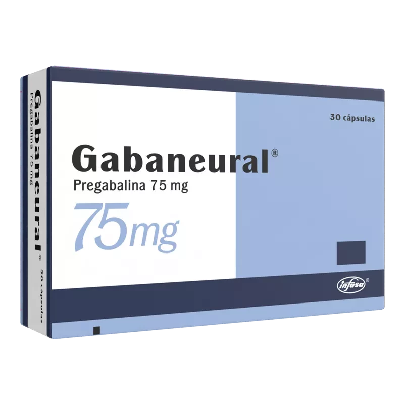 GABANEURAL 75 MG X 30 CAPSULAS