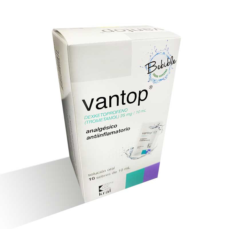 VANTOP 25MG/10ML X 10 SOBRES SOL ORAL