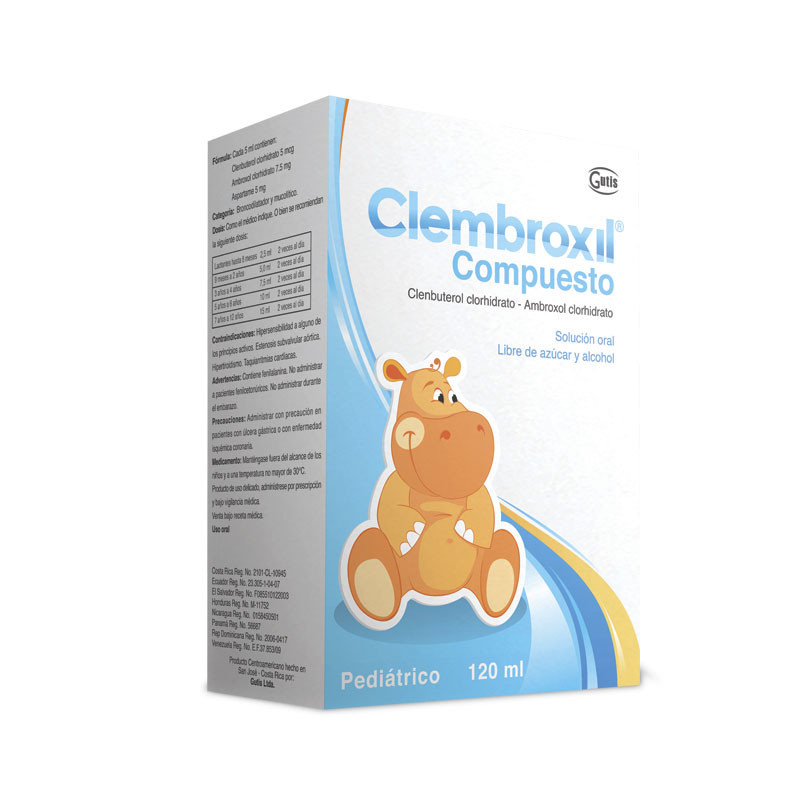 CLEMBROXIL COMPUESTO PED X 120ML SOL ORAL