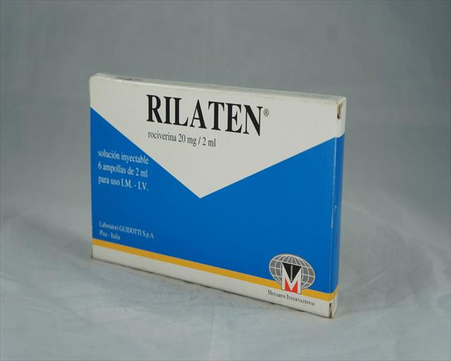 RILATEN AMPOLLAS INY 20MG X 6