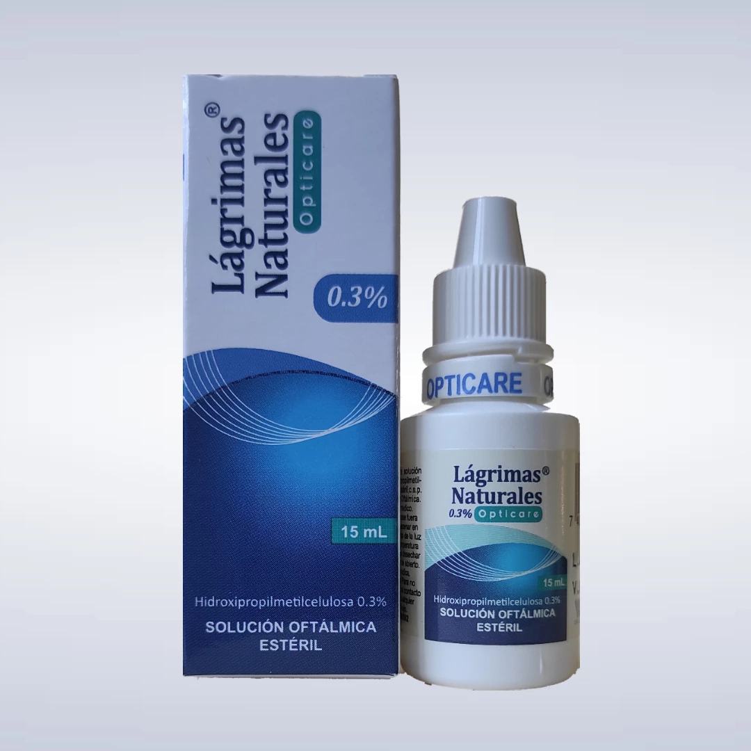 LAGRIMAS NATURALES SOLUCION OFTALMICA 3% X 15 ML