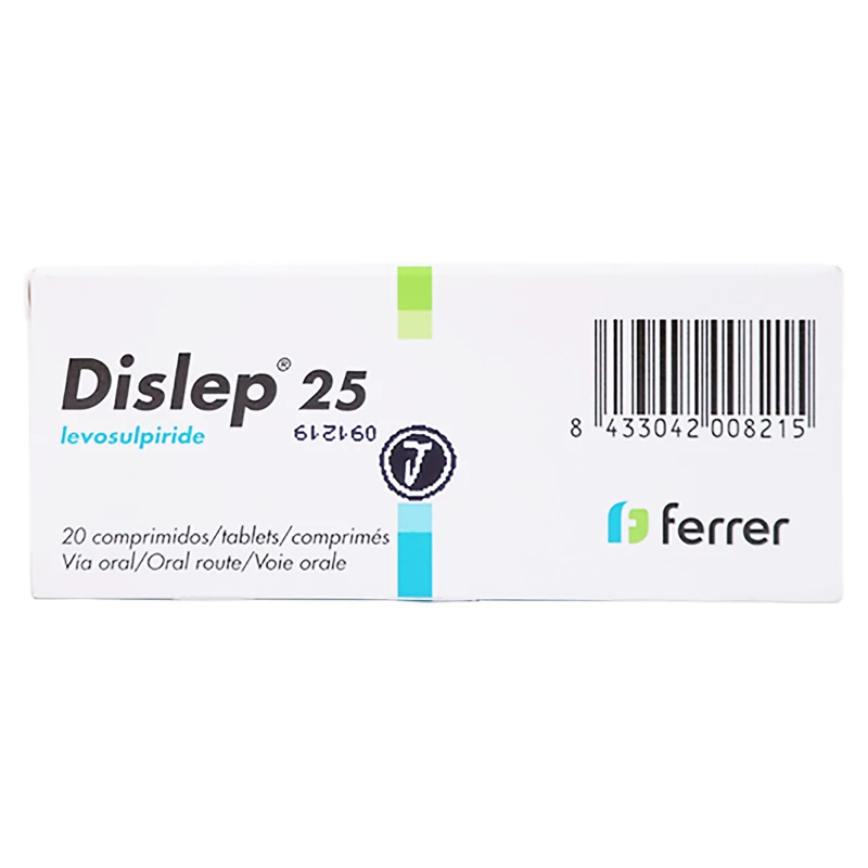 DISLEP 25 MG X 20 COMPRIMIDOS