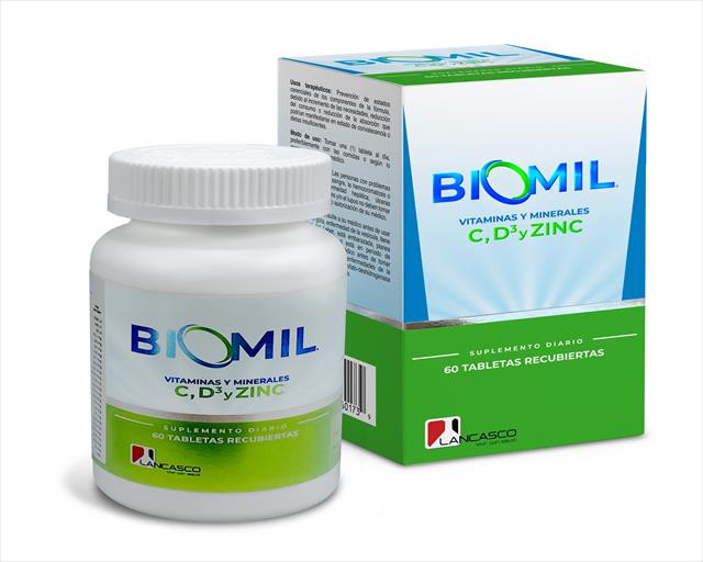 BIOMIL MULTIVITAMINAS TABLETAS X 60