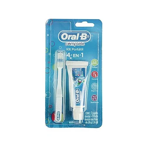 ORAL-B KIT VIAJERO PORTATIL (Cepillo+Pasta)