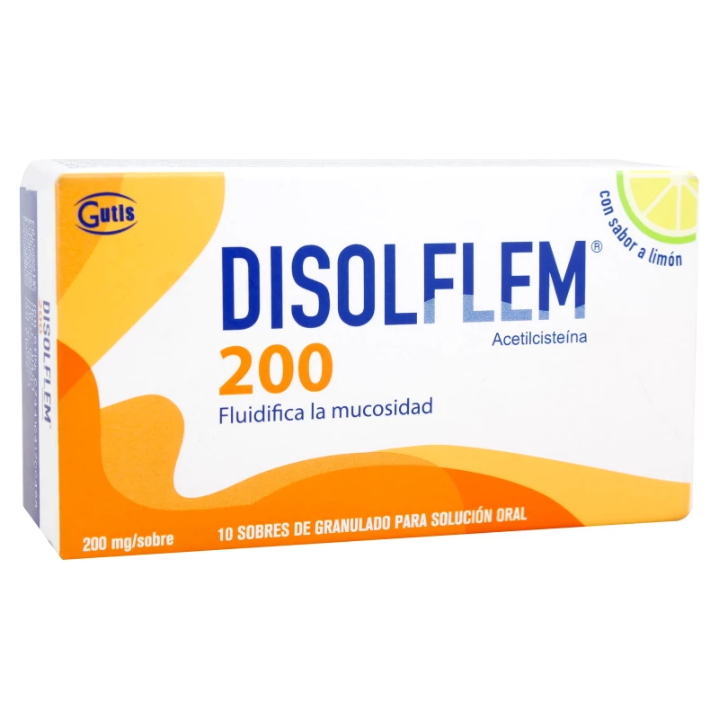 DISOLFLEM SOBRES 200MG X 10