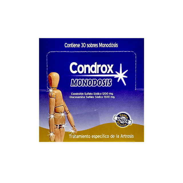 CONDROX X 30 SOBRES GRANULADO MONODOSIS