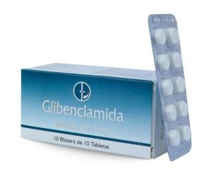 GLIBENCLAMIDA CAPLIN 5 MG X 100 TABLETAS