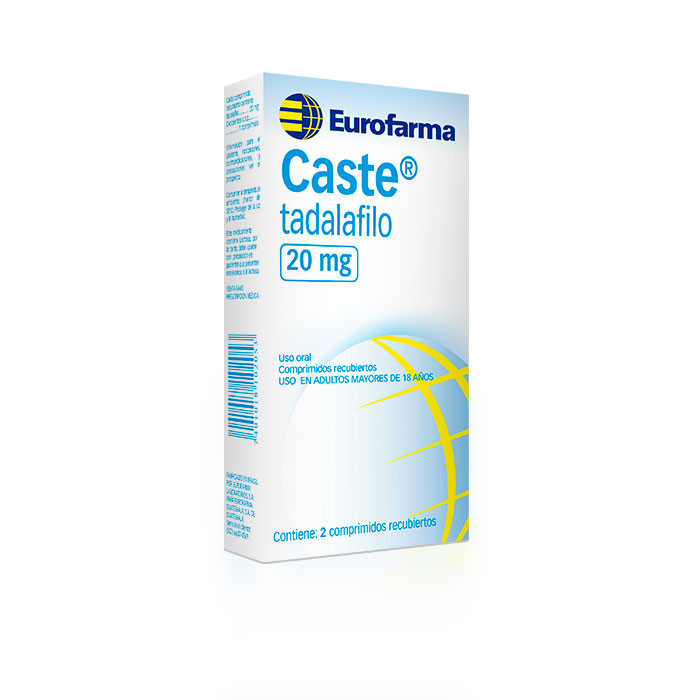 CASTE 20MG X 2 COMPRIMIDOS