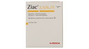 ZIAC TABLETAS 2.5/6.25MG X 30