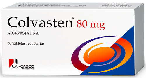 COLVASTEN TABLETAS 80MG X 20