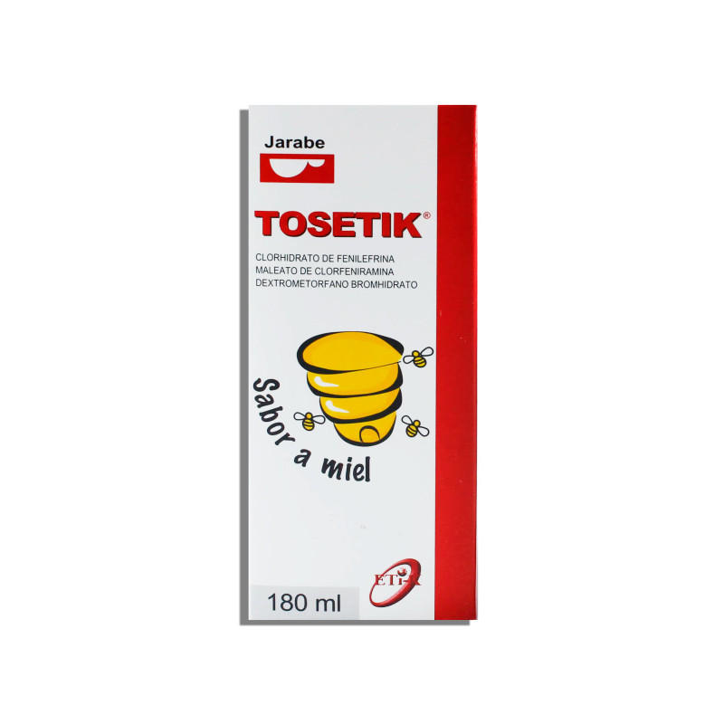 TOSETIK JARABE X 180ML (Sabor a Miel)