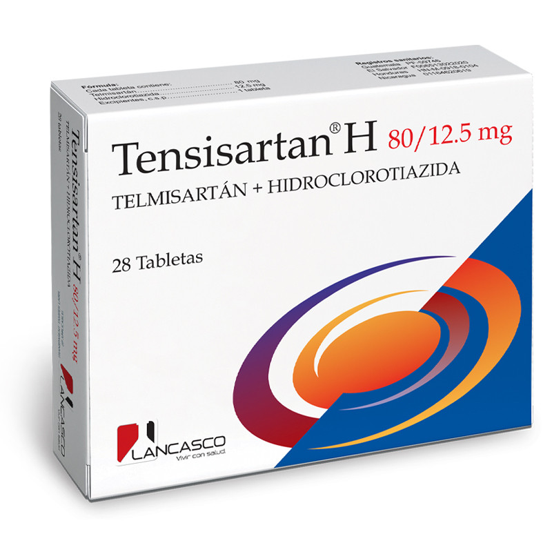 TENSISARTAN H 80/12.5MG TABLETAS X 28