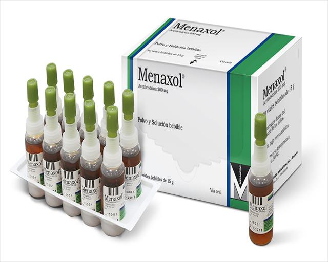 MENAXOL VIALES BEBIBLES 12ML X 10