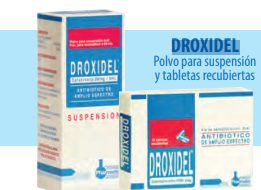 DROXIDEL 250 MG. 60 ML. SUSP.