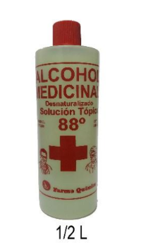 ALCOHOL MEDICINAL 88% X 0.5 L