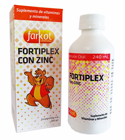 FORTIPLEX CON ZINC X 240 ML SUSPENSION ORAL