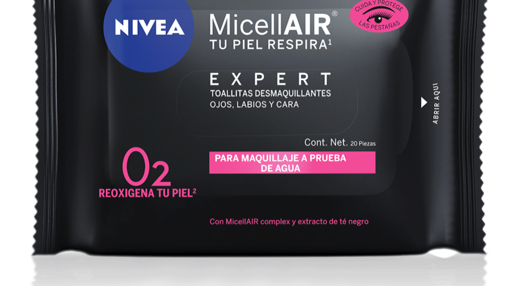 NIVEA TOA DESMAQUILLANTES BLACK WATERPROOF X 20U