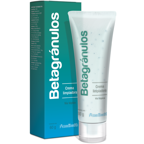 LIMPIEZA FACIAL BETAGRANULOS CREMA EXFOLIANTE PIEL NORMAL O GRASA TUBO 60G