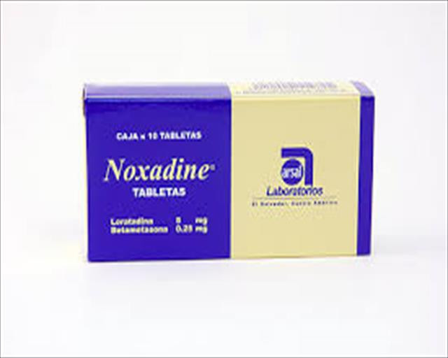 NOXADINE X 10 TABLETAS