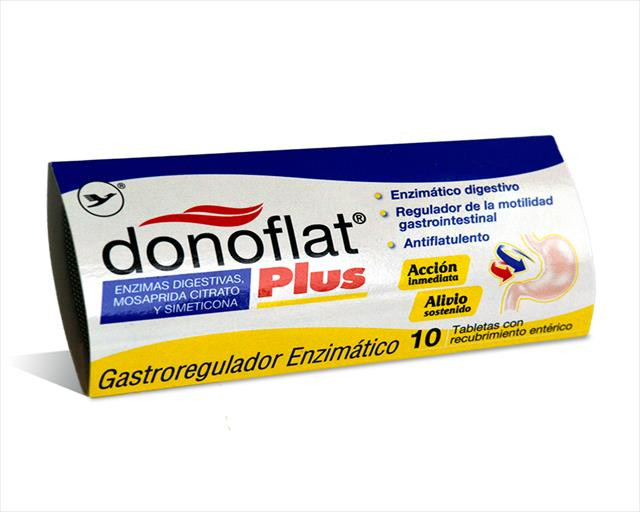 DONOFLAT PLUS X 10 TABLETAS BLISTER (FCV)