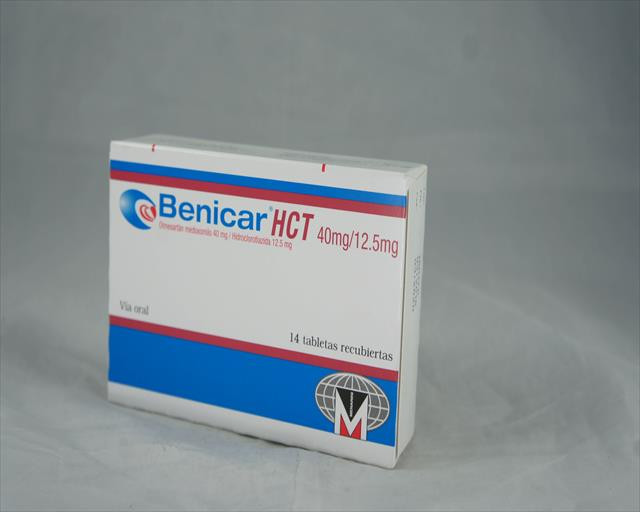 BENICAR HCT TABLETAS 40/12.5MG X 14