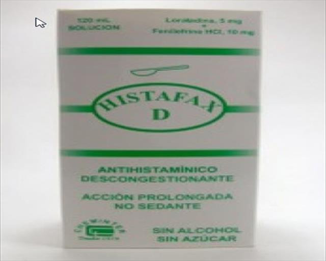 HISTAFAX D SOLUCION ORAL X 120 ML