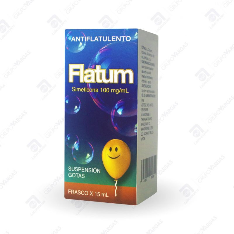 FLATUM 125 MG X 30 TABLETAS MASTICABLES