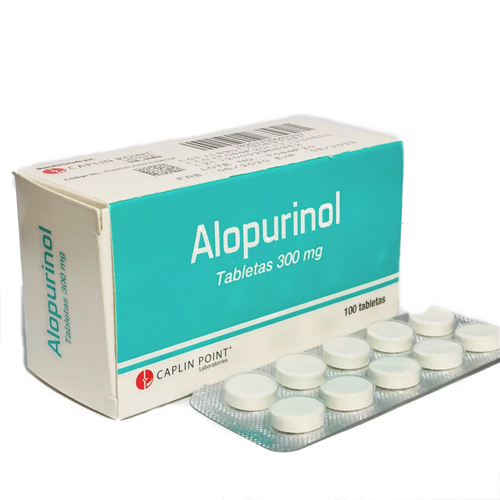 ALOPURINOL 300 MG CAPLIN CAJA 100 TABS