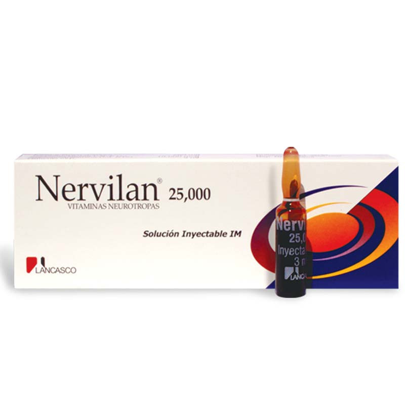 NERVILAN 25000 AMP+JERINGA X 1