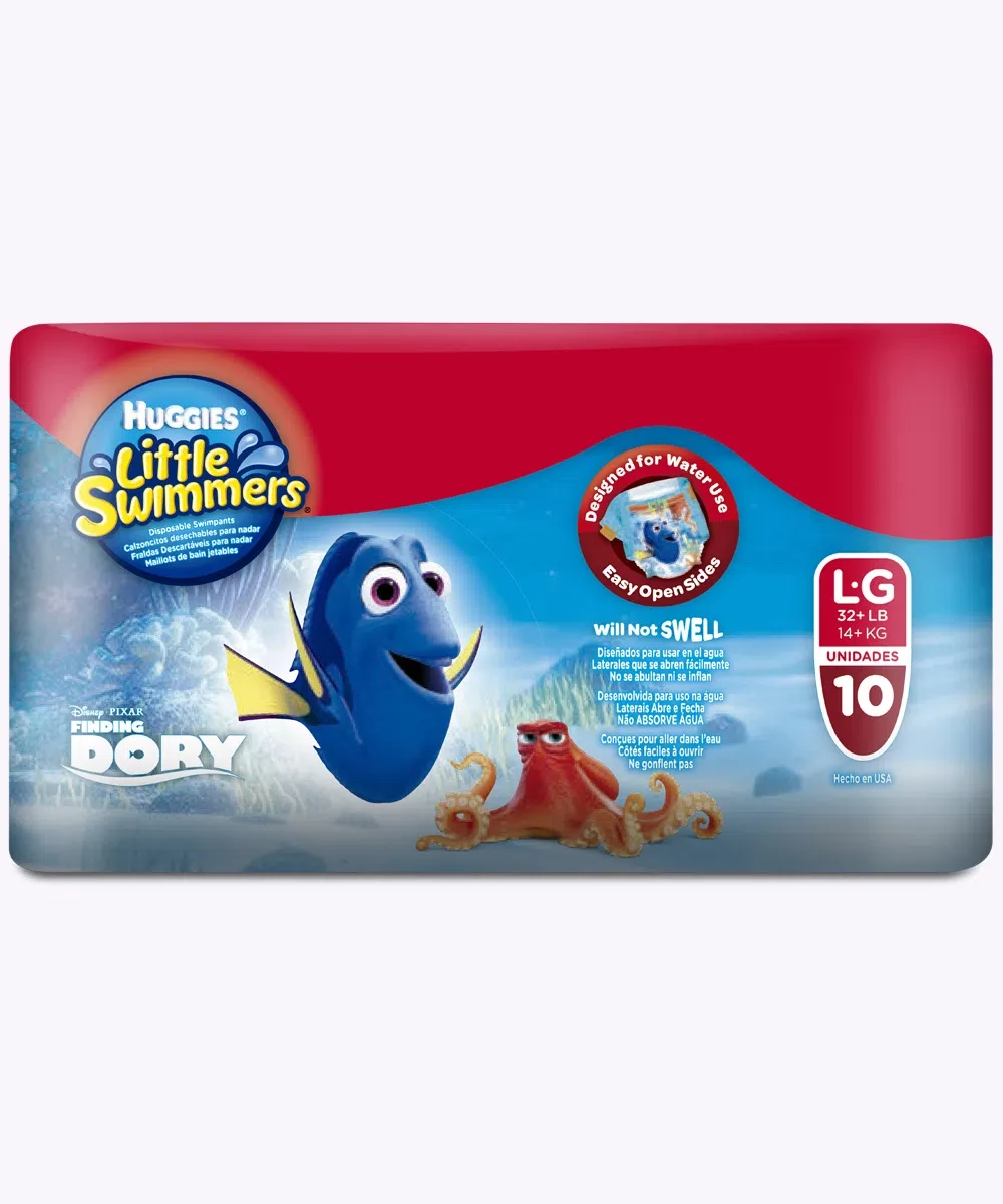 HUGGIES SWIM DISNEY CALZON BAÑO G X 10