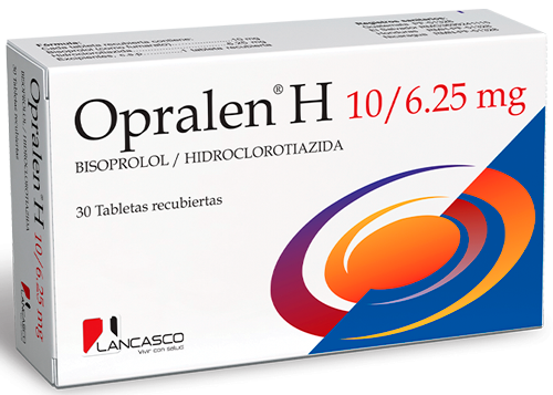 OPRALEN H TABLETAS 10/6.25MG X 30