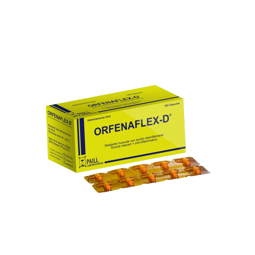 ORFENAFLEX-D 35/50MG X 100 CAPSULAS