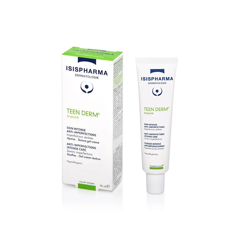 CREMA FACIAL TEEN DERM ALPHA PURE  ANTI IMPERFECCIONES TUBO 30ML