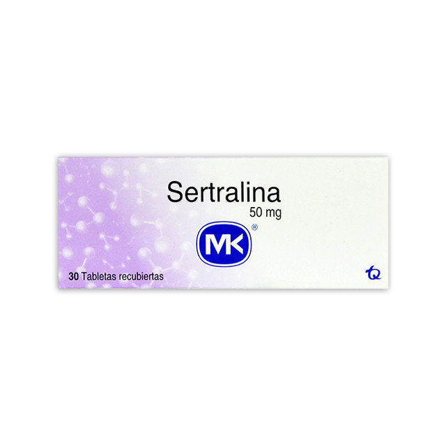 SERTRALINA MK 50MG X 30 TABLETAS