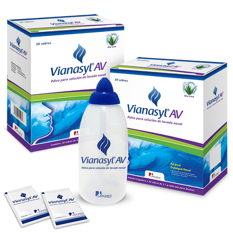 VIANASYL ENJUAGUE NASAL SOBRES X 30